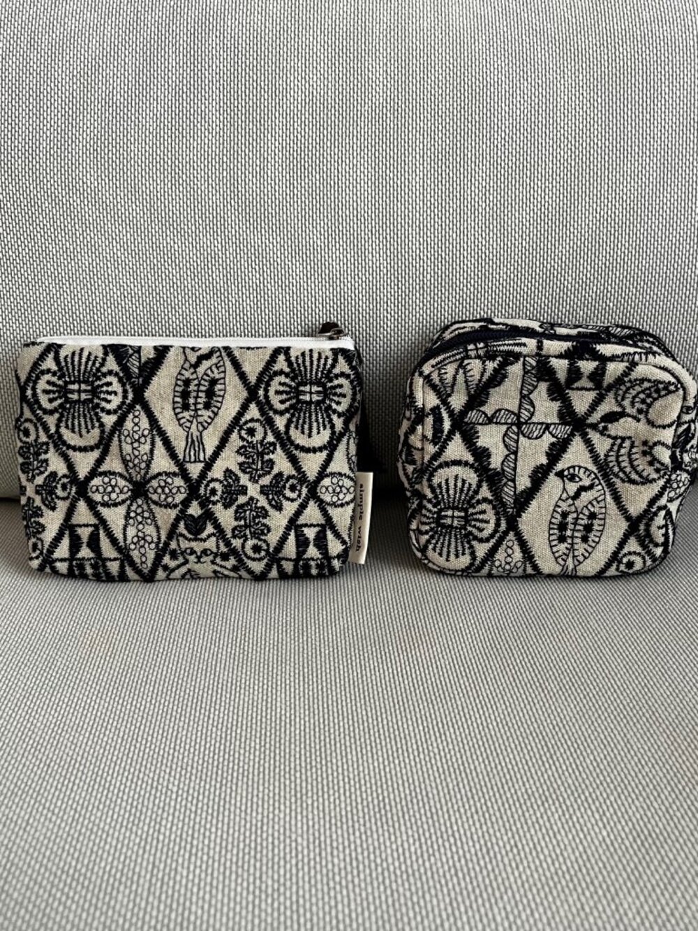 Embroidered Vintage-Style Makeup Pouch, Small Storage Bag - Free Gift